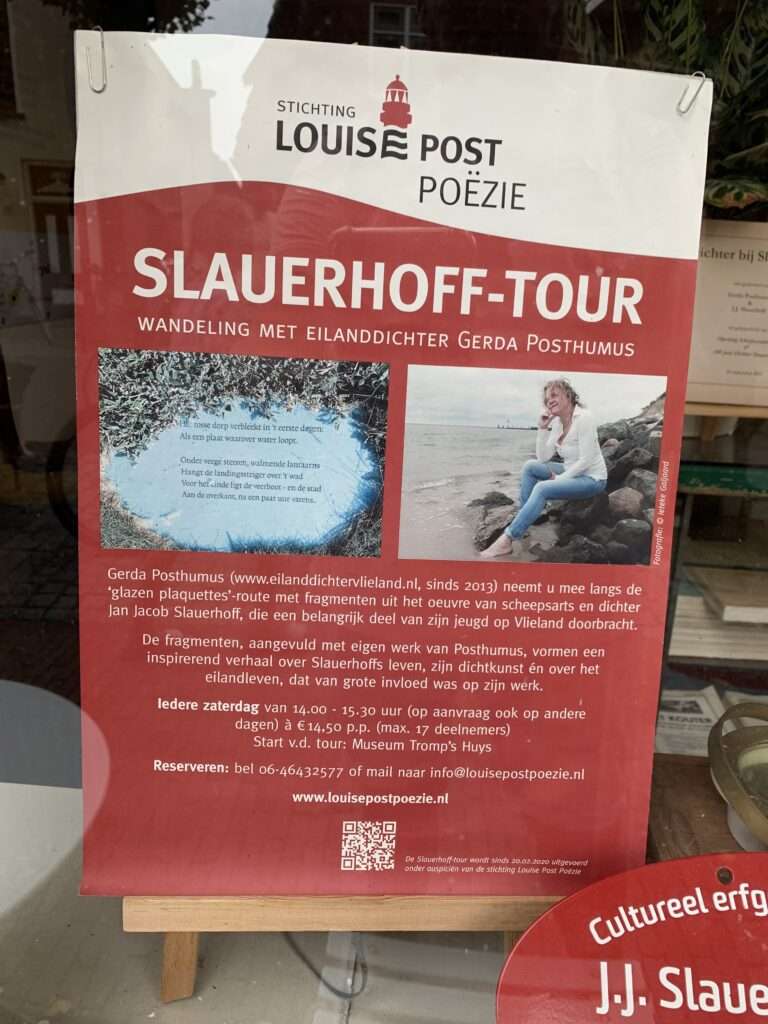 Slauerhoff tour op Vlieland
