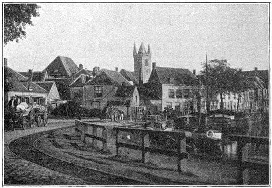 De haven van Sluis. 1904
