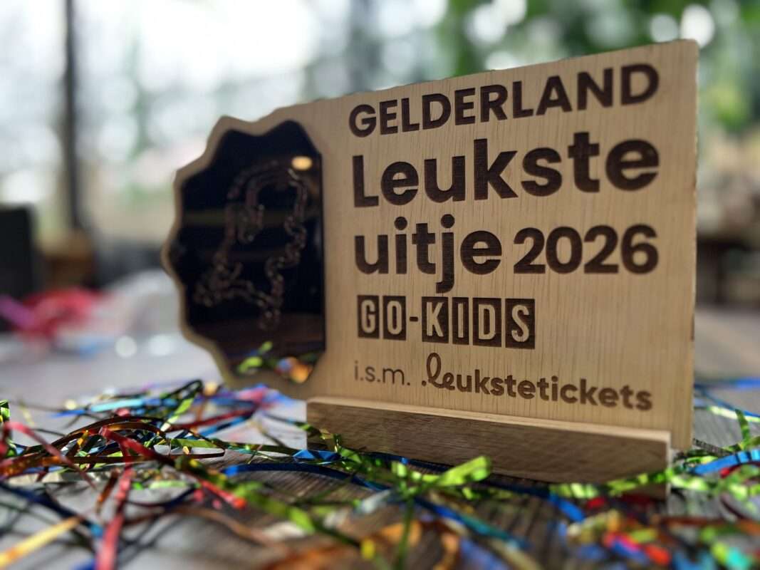 Amusementspark Tivoli heeft een bronzen medaille behaald bij de Go‑Kids Leukste Uitjes verkiezing 2026