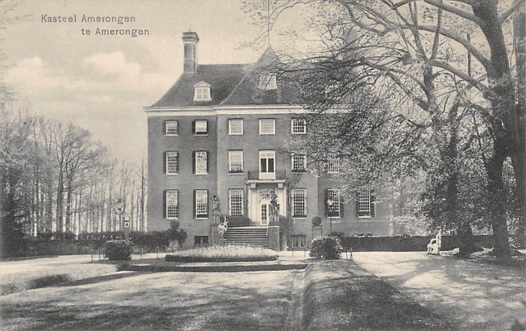 Amerongen Kasteel Amerongen 1910