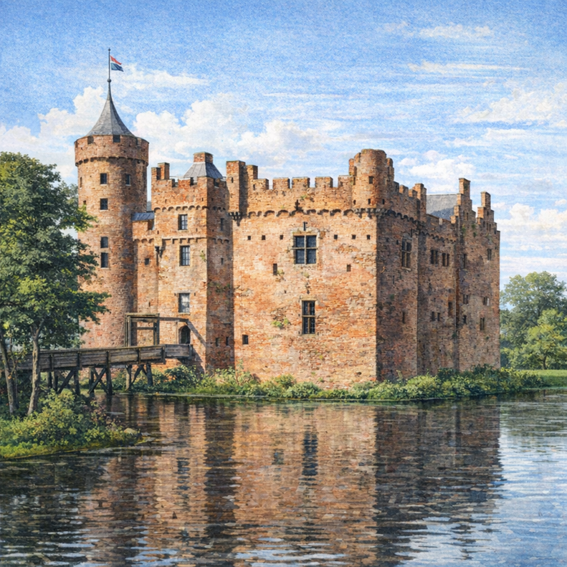 Slot Kronenburgh Loenen aan de vecht (Bewerkt)